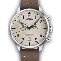 Swiss Military SM34098.09 Vintage Chronographe Montre Homme 43mm 10ATM