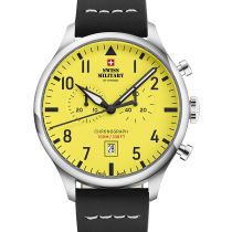 Swiss Military SM34098.10 Vintage Chronographe Montre Homme 43mm 10ATM