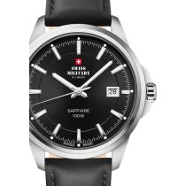 Swiss Military SM34104.08 Montre Homme Classique Verre Saphir 40mm 10ATM