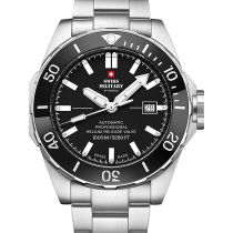 Swiss Military SMA34092.01 Automatique Diver Montre Homme 45mm 100ATM