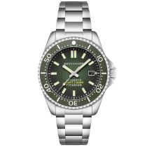 Spinnaker SP-5084-77 Montre Homme Tesei Titane Automatique 43mm 20ATM