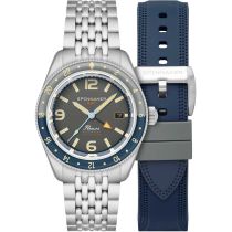 Spinnaker SP-5120-11 Montre Homme Fleuss GMT Automatique Set 43mm 15ATM