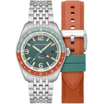 Spinnaker SP-5120-33 Montre Homme Fleuss GMT Automatique Set 43mm 15ATM