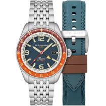 Spinnaker SP-5120-55 Montre Homme Fleuss GMT Automatique Set 43mm 15ATM