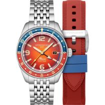 Spinnaker SP-5120-99 Montre Homme Fleuss GMT Automatique Set 43mm 15ATM