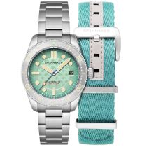 Spinnaker SP-5129-33 Montre Homme Croft Mid-Size Automatique Dolphin Project Limited 40mm 15ATM