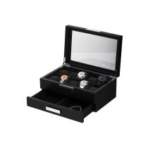 Rothenschild Montres- & Boîte à bijoux RS-2351-10BL pour 10 Montres noir