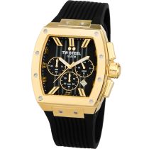 TW-Steel T02 Herrenuhr Tonneau Chrono 42mm 10ATM