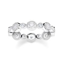 Thomas Sabo Bague pour femme TR2256-051-14-54 cercles taille 54