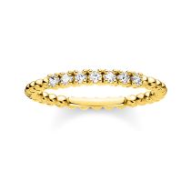 Thomas Sabo Bague pour dames TR2323-414-14-54 balles taille 54