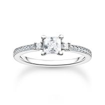 Thomas Sabo Bague pour femme TR2397-051-14-54 pavé taille 54