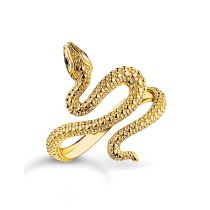 Thomas Sabo TR2483-427-39-56 Anneau Serpent Doré Tempting Romance Femme