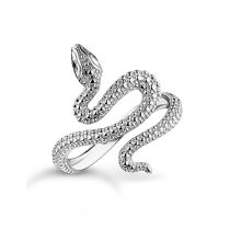 Thomas Sabo TR2483-664-21-56 Bague Serpent En Argent Tempting Romance Femme