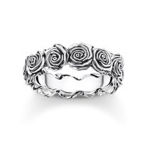Thomas Sabo TR2488-637-21-54 argent Bague avec des roses Femmes