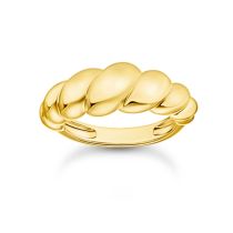 Thomas Sabo TR2494-413-39-54 Bague - formes organiques plaquée or Femmes