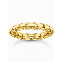 Thomas Sabo TR2502-413-39-62 Bague unisexe - Box chain plaqué or