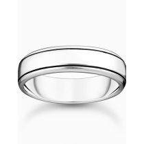 Thomas Sabo TR2503-637-21-64 Bague unisexe avec lignes argent