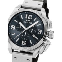 TW-Steel TW1013 Canteen Chronographe Montre Homme 46mm 10ATM