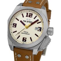 TW-Steel TW1100 Canteen Montre Homme 42mm 10ATM