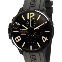 U-Boat 8109/E Capsoil Chronographe DLC Montre Homme 45mm 10ATM