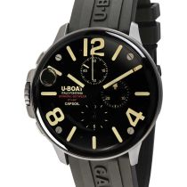 U-Boat 8111/E Capsoil Chronographe SS Montre Homme 45mm 10ATM