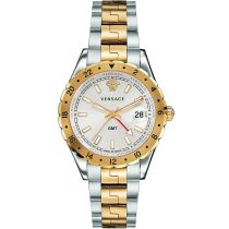 Versace V11030015 Hellenyium GMT Montre Homme 42mm 5ATM