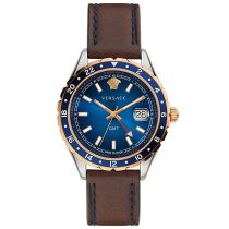 Versace V11080017 Hellenyium GMT Montre Homme 42mm 5ATM