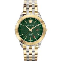 Versace VEBK00718 Montre Homme Univers Bicolor GMT 43mm 5ATM