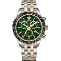Versace VEZCA0524 Montre Homme Sport Chronographe 44mm 5ATM 