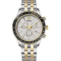Versace VEZCA0624 Montre Homme Sport Chronographe 44mm 5ATM 