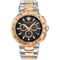 Versace VFG100014 Mystique Chronographe Montre Homme 44mm 5ATM