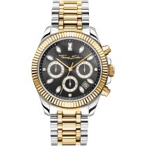 Thomas Sabo WA0398-291-201 Divine Chronographe Montre Femme 38mm 10ATM
