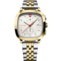 Wenger 01.1933.107 Montre Homme Vintage Classic Chronographe 40mm 5ATM