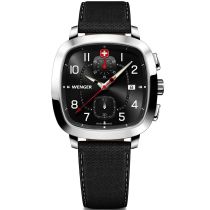 Wenger 01.1933.108 Montre Homme Vintage Sport Chronographe 40mm 5ATM
