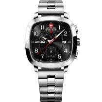 Wenger 01.1933.109 Montre Homme Vintage Sport Chronographe 40mm 5ATM