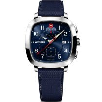 Wenger 01.1933.110 Montre Homme Vintage Sport Chronographe 40mm 5ATM