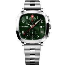 Wenger 01.1933.112 Montre Homme Vintage Sport Chronographe 40mm 5ATM