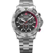 Wenger 01.0643.123 Montre Homme Seaforce Chronographe 43mm 20ATM