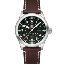Luminox XA.9521 Montre Homme P-38 Air Pilot GMT 42mm 100M