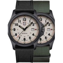 Luminox XL.1971.SET Montre Homme Atacama Field Carbonox Set + 2ème bracelet 43mm 10ATM
