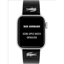 Lacoste 2050028 Bracelet pour Apple Watch 38/40mm Noir