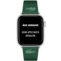 Lacoste 2050029 Bracelet pour Apple Watch 42/44mm Vert
