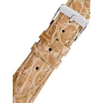 Morellato A01X2197052026CR20 Bracelet de montre en cuir de crocodile brun 20mm