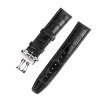 Ingersoll Bracelet de rechange [22 mm] noir avec boucle argent Ref. 25044