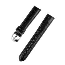 Ingersoll Bracelet de rechange [18 mm] noir avec boucle argent Ref. 27188