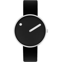 PICTO 34070-4114 Montre Femme Black and Steel 34mm 5ATM
