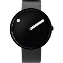 PICTO 43361-4120B Montre Unisexe Black and White 40mm 5ATM
