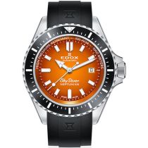 Edox 80120-3NCA-ODN Skydiver Neptunian Automatique Montre Homme 44mm 100ATM