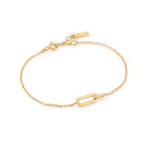 ANIA HAIE Bracelet Glam Interlock B037-01G pour Femmes