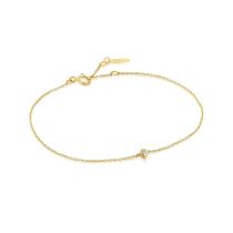 ANIA HAIE BAU001-03YG Gold Single Bracelet pour Femmes Gold 14K